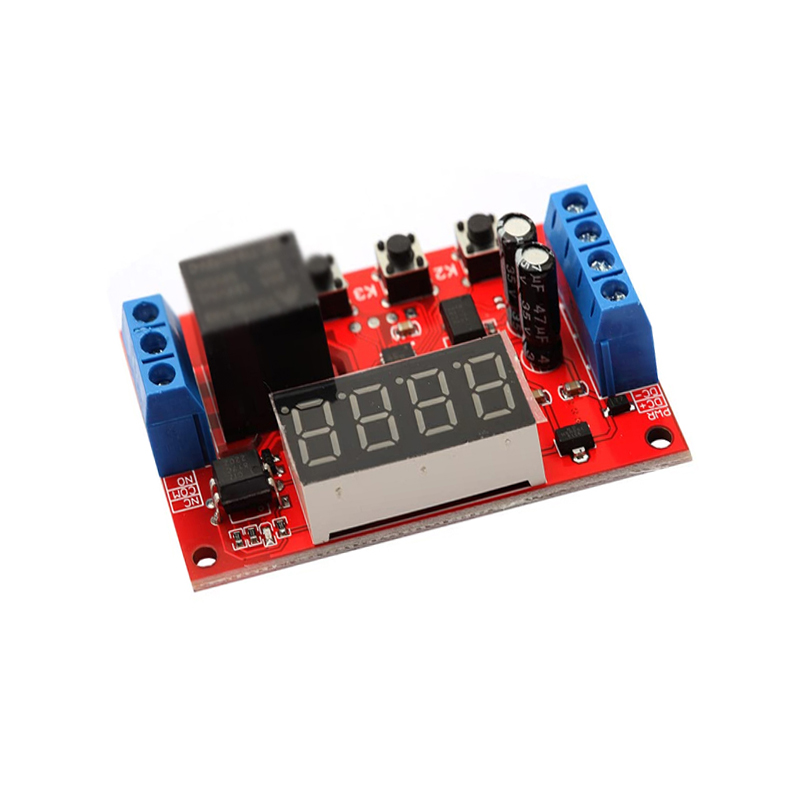 1 Channel 12V Adjustable Time Delay Relay Module 32 Modes LED Digital Timming Trigger Timer Control Switch