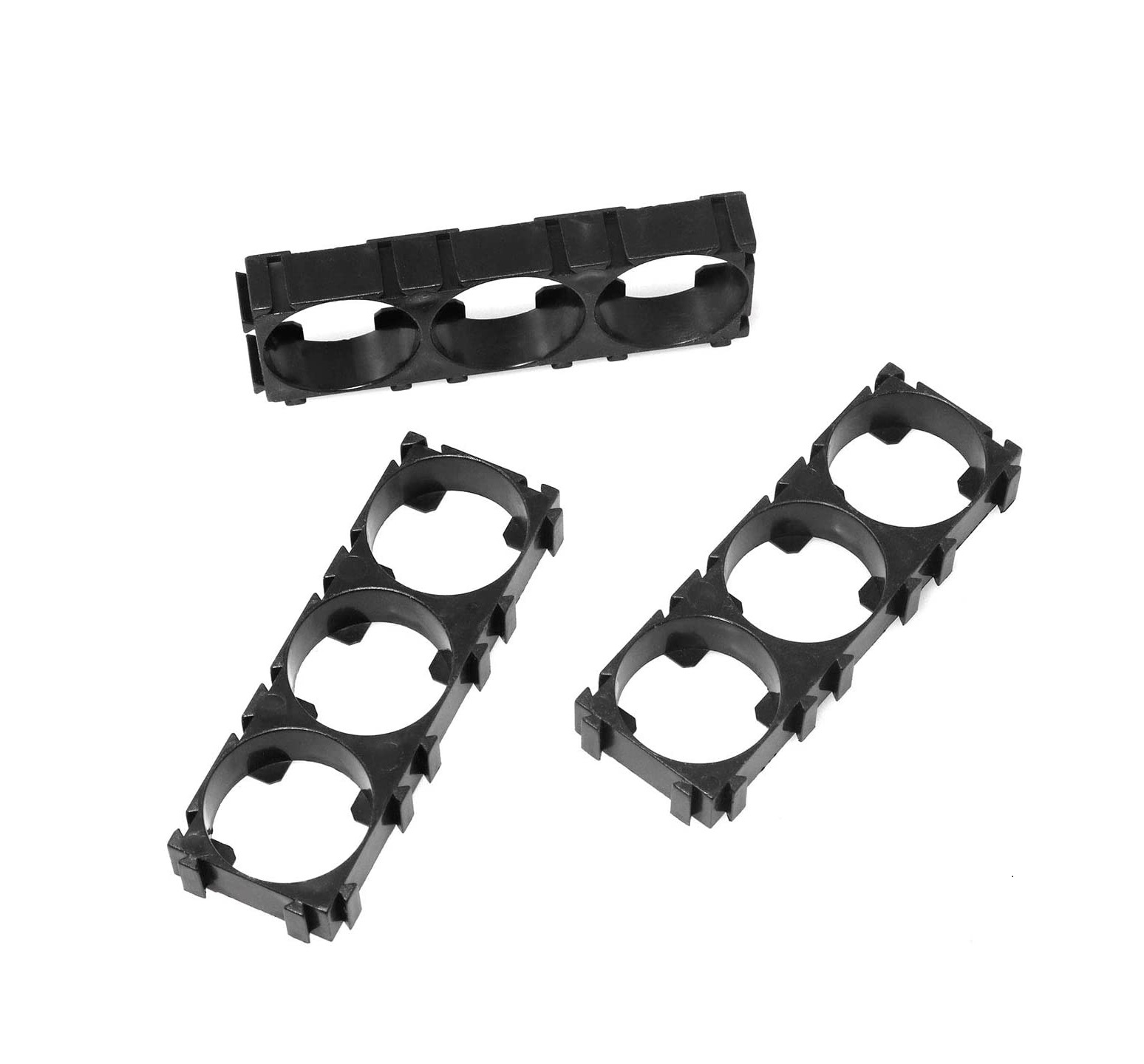 Battery Holder / Battery Spacer for 21700 3 x 1 with 21.2mm Bore Diameter