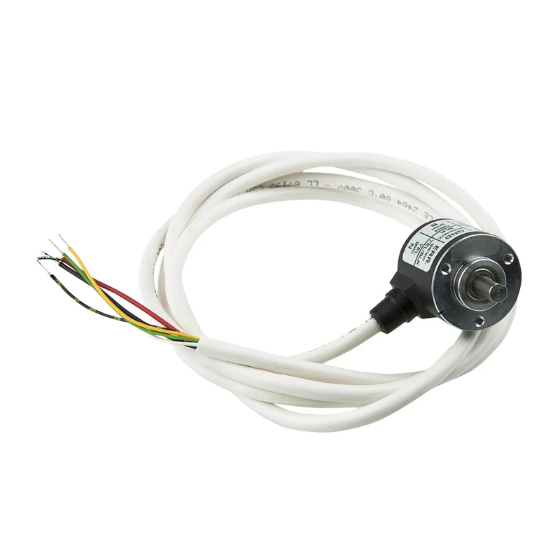 HENGSTLER 0529104 Rotary Encoder, Optical, Incremental, 100 PPR, 0 Detents, Horizontal, Without Push Switch, RI38 Series