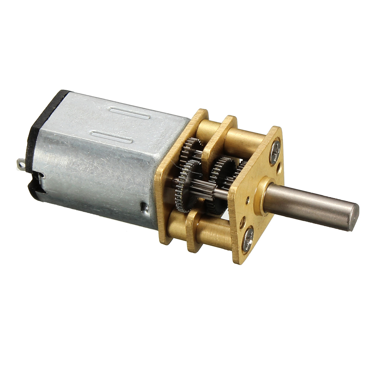N20-12V-60 RPM Micro Metal Gear-box DC Motor