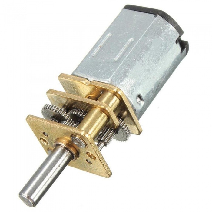 N20-12V-60 RPM Micro Metal Gear-box DC Motor