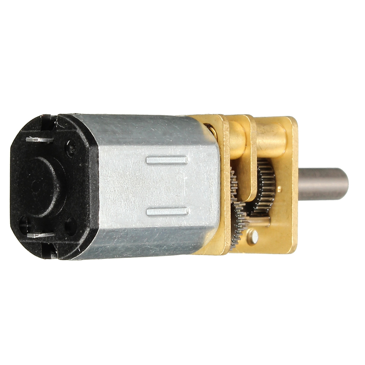 N20-12V-60 RPM Micro Metal Gear-box DC Motor