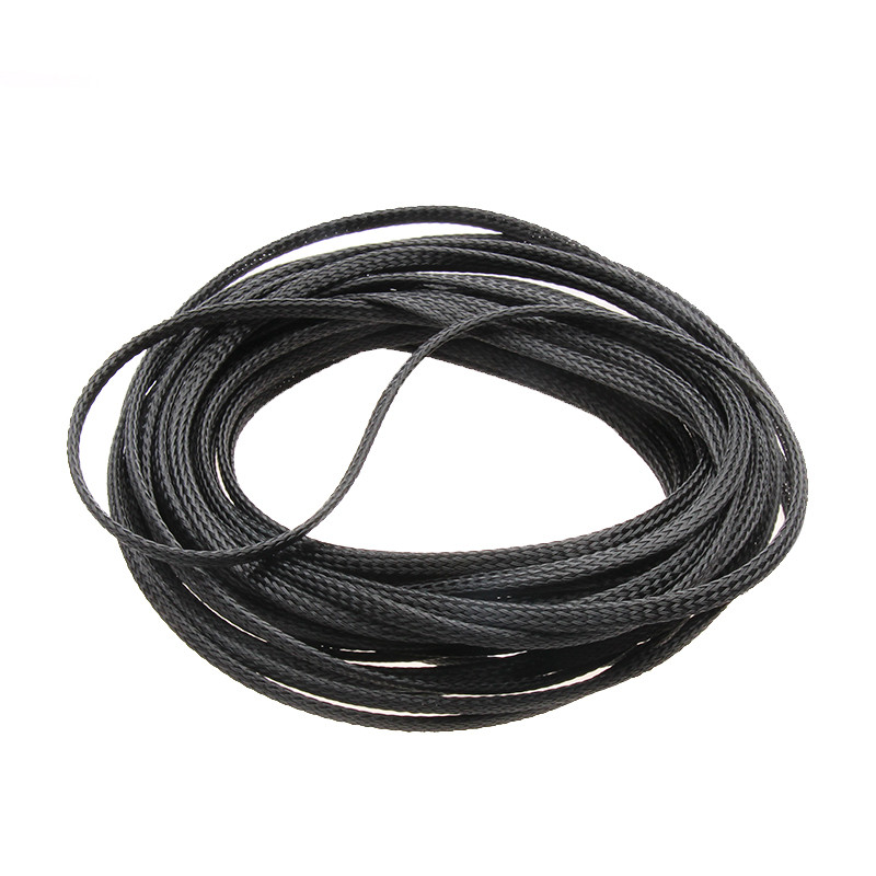 Nylon 12mm Expandable Braided Sleeve for Wire Protection-2M Length