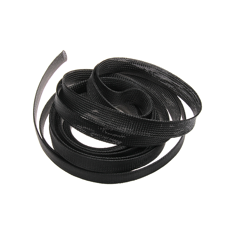 Nylon 25mm Expandable Braided Sleeve for Wire Protection-2M Length