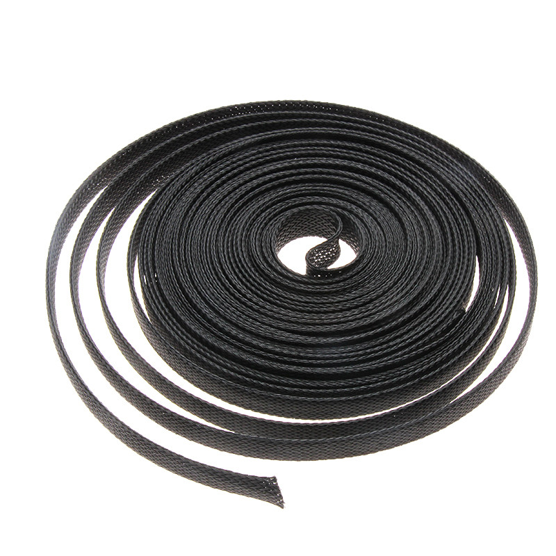 Nylon 2mm Expandable Braided Sleeve for Wire Protection-2M Length