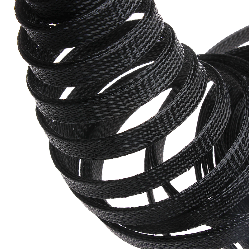 Nylon 2mm Expandable Braided Sleeve for Wire Protection-2M Length