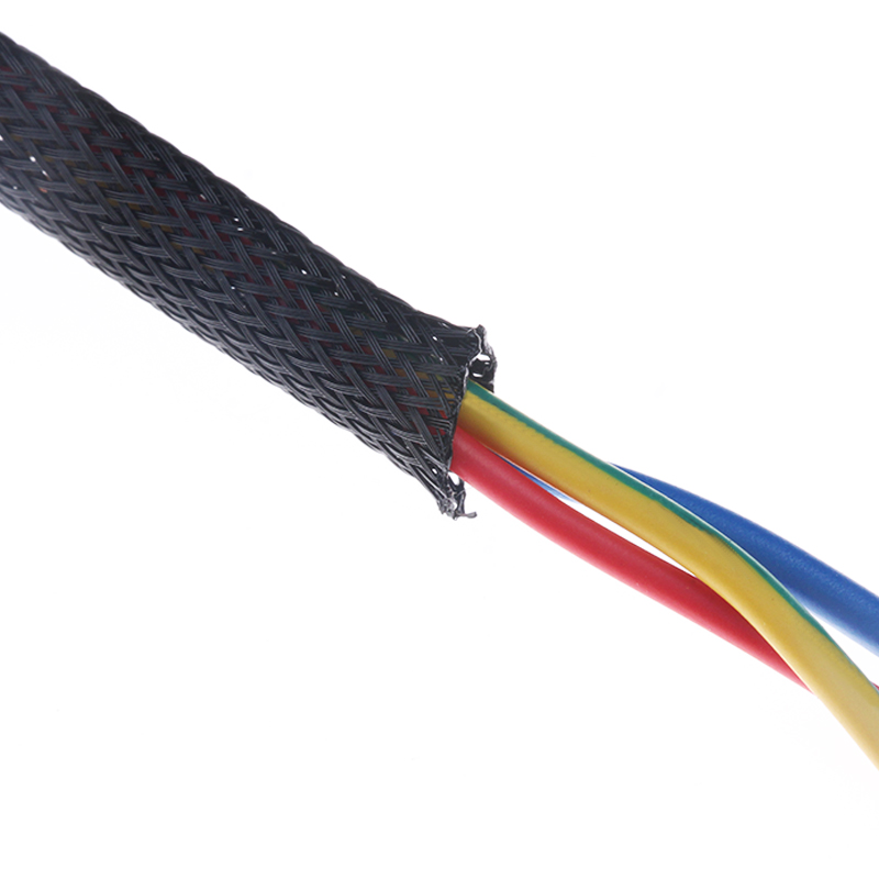Nylon 2mm Expandable Braided Sleeve for Wire Protection-2M Length