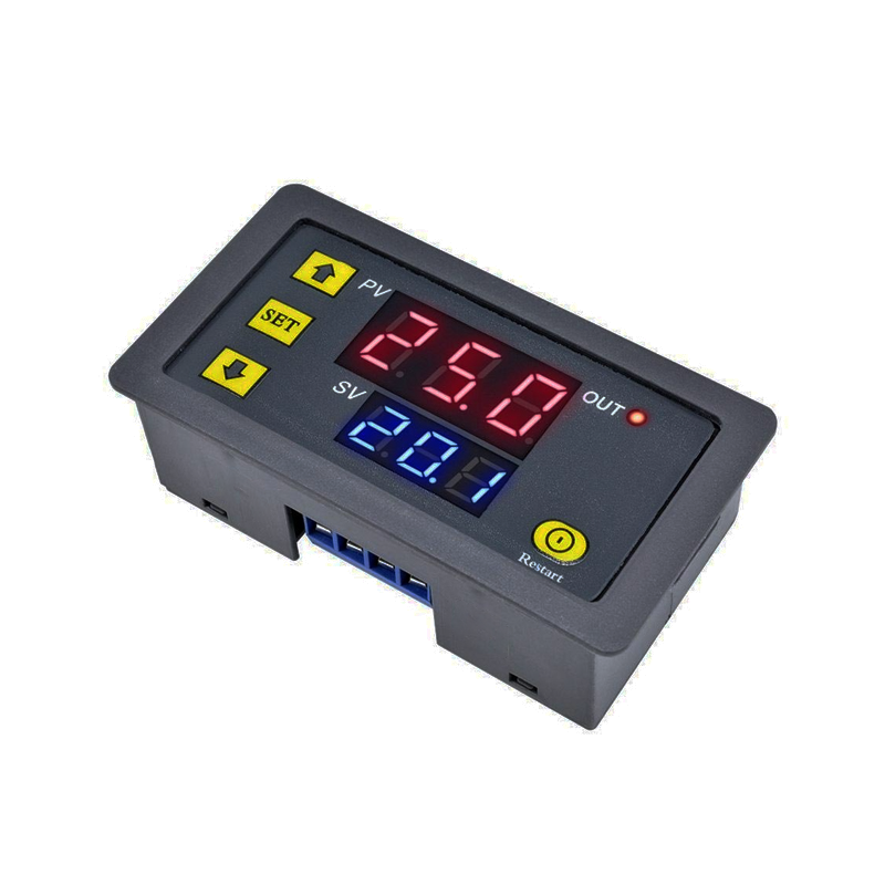 T3230 DC12V Digital Time Delay Relay Dual LED Display Cycle Timer Control Switch