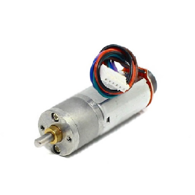 TT Motor – N20 12V 135RPM Metal gear Motor With Encoder D type