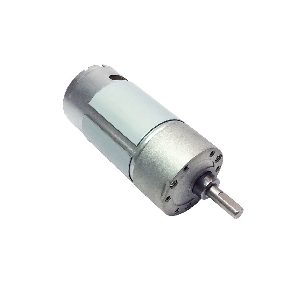 TT Motor – N37 12V 50RPM Metal Gear Motor D type