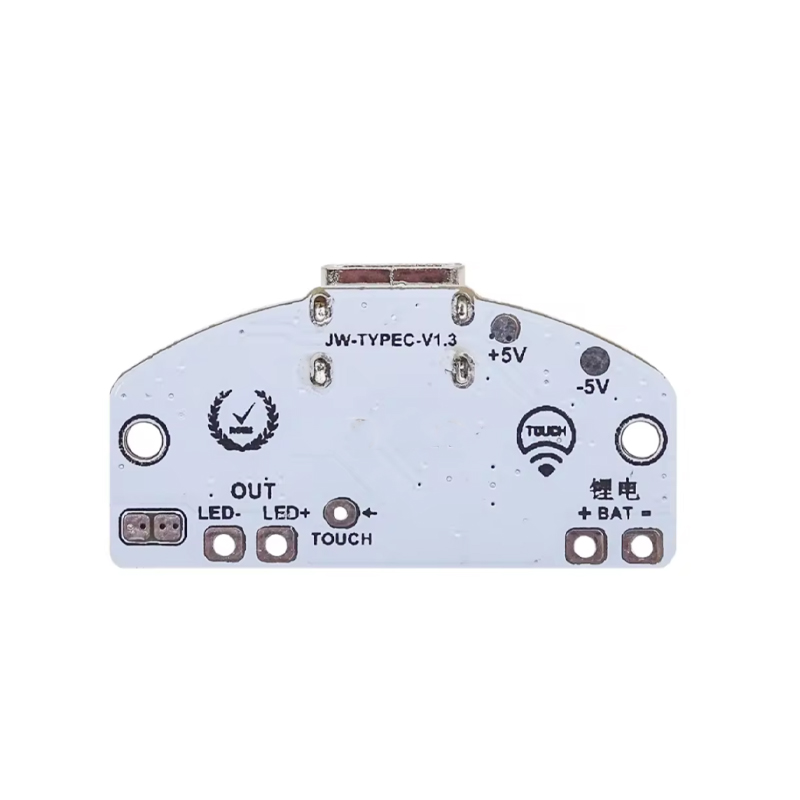 TYPE-C Table Lamp Circuit Board LED Control Module 3-Speed A
