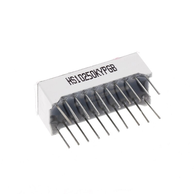 White 10 Segment LED Display