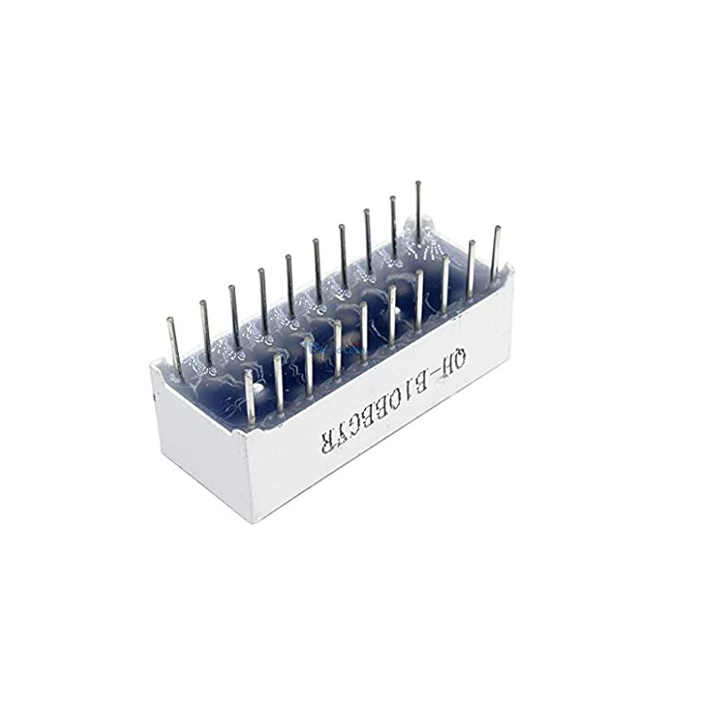 White 10 Segment LED Display