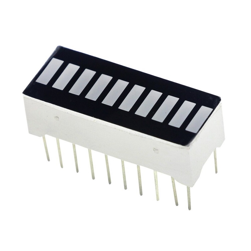 Yellow 10 Segment LED Display